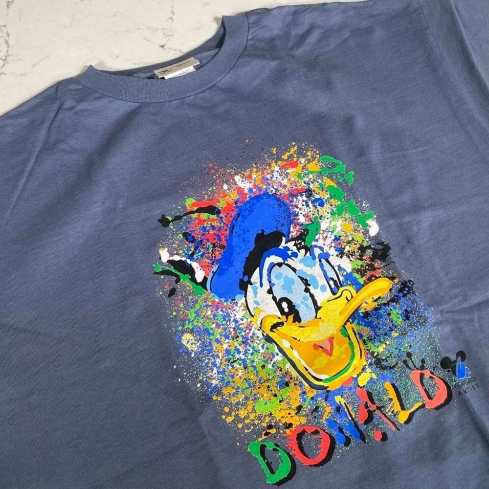 NWOT Vintage Donald Duck Splash Art T-Shirt – XL Made in USA